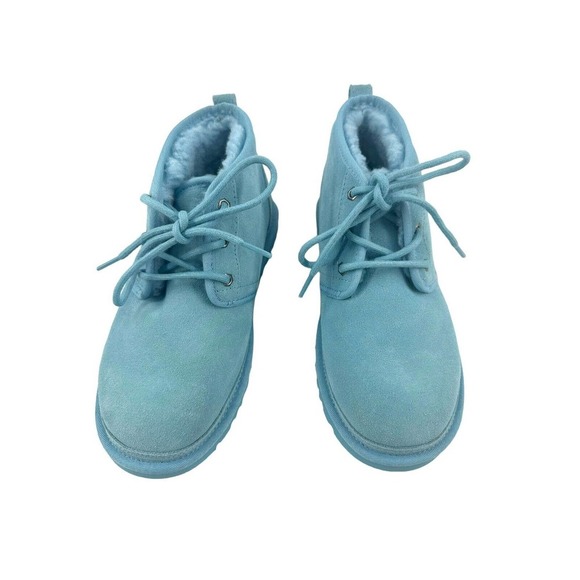 UGG Men\'s Blue Neumel Classic Suede Lace-Up Chukka Boot Shoes Size US 7 Lined